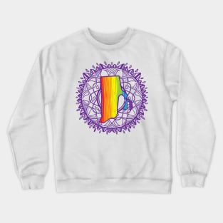 Rhode Island Mandala Pride Crewneck Sweatshirt